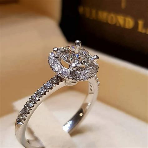 New Brand Cubic Zirconia Wedding Engagement Rings For Women Silver