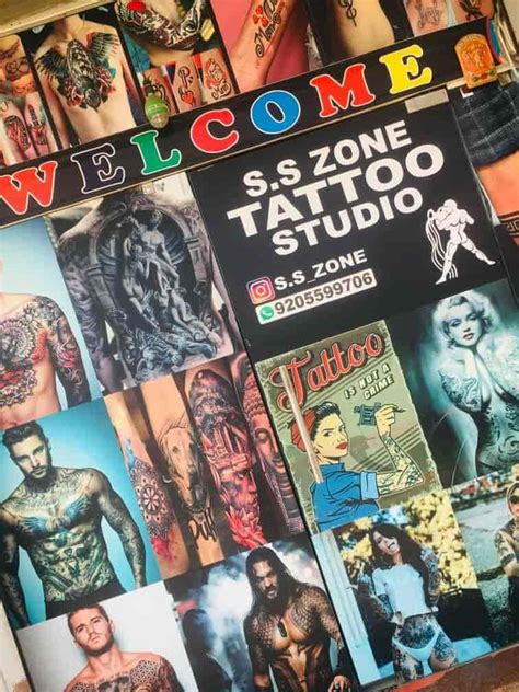 S S Zone Tattoo Studio In Gaur City 1 Delhi Best Tattoo Artists In