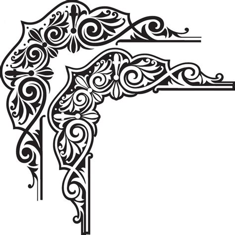 corner borders    corner borders png images