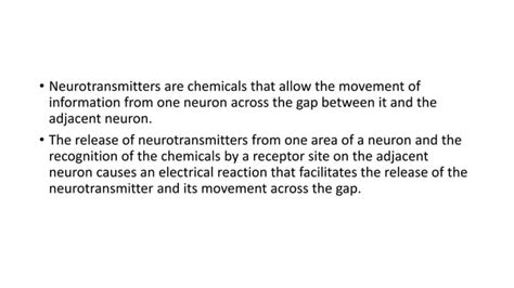 General Introduction Of Neuotransmitters Difference From