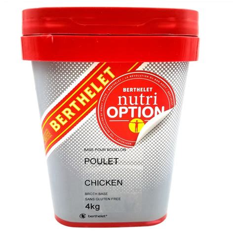 Gluten Free Chicken Broth Base Berthelet Aubut