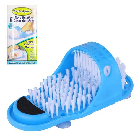 Foot Scrubber, Magic Foot Scrubber Feet Cleaner Washer Brush for Shower Floor Spas Massage ...