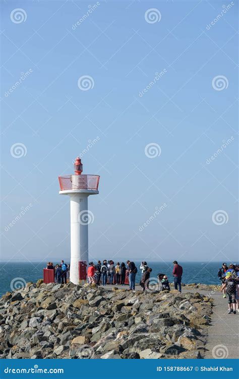 Lighthouse Howth Dublin Ireland Editorial Photography - Image of harbour, head: 158788667