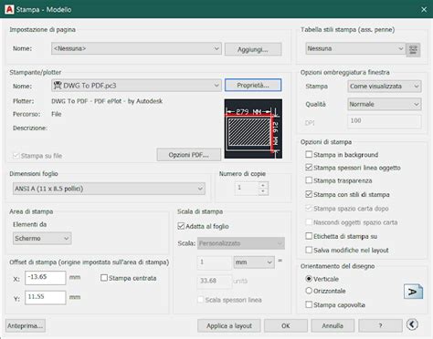 Personalizzare Dimensioni Foglio Per La Stampa In AutoCAD Happy CAD