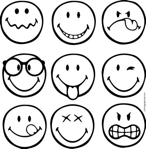 Coloriage Emoji List Dessin A Imprimer Coloriage Emoji Coloring Images