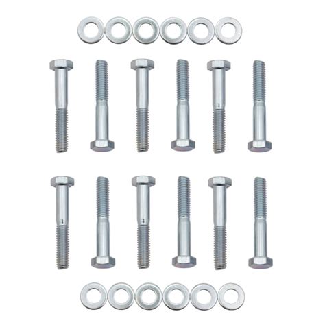 Motors Mr Hex Head Bolts Sbc Sbm Bbm Mopar Amc New Gasket Intake