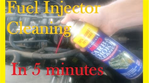 Fuel Injector Cleaning In Less Than 5 Minutes Youtube