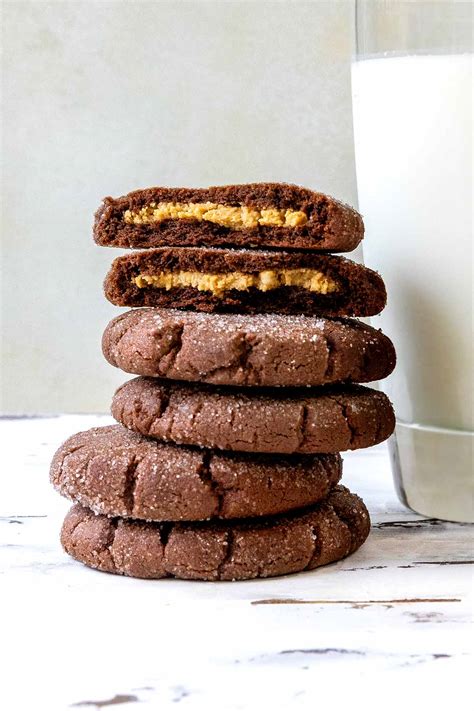 Chocolate Peanut Butter Cookies Leites Culinaria