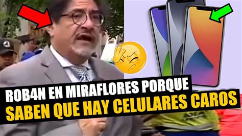 Alcalde De Miraflores Asegura Que Los L4drones Van A Miraflores Porque