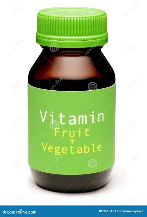 Vitamin Fruit and Vegetable Stock Image - Image of natural, vegetables ...