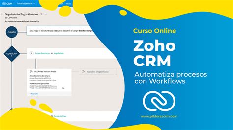 Automatiza Procesos Con Workflows De Zoho Crm Academia Zoho