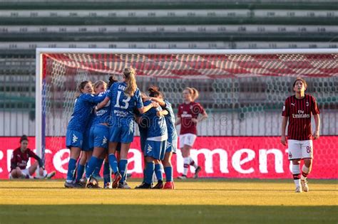 Italian Soccer Serie A Women Championship Ac Milan Vs Empoli Ladies