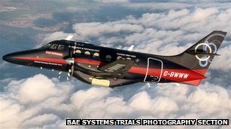 Pilotless Flight Trialled In Uk Shared Airspace Bbc News