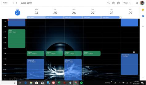 How to Add a Background Image to a Google Calendar