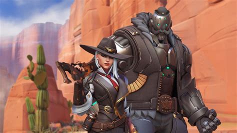 Overwatch's new hero is Ashe, a DPS character with a rifle and shotgun ...