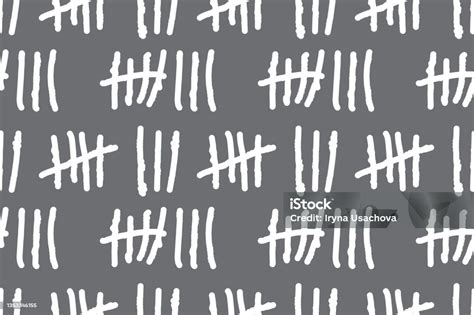 Tally Marks Counting Signs Stock Illustration Download Image Now Backgrounds Brush Stroke