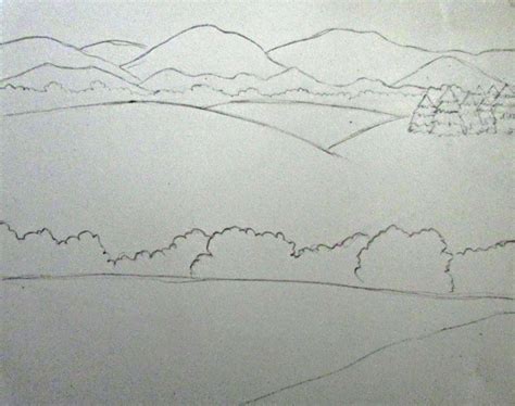 Colour Pencil Drawing Landscape Easy - I have been asked a few times to ...