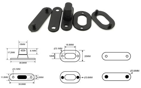 Customized Plastic Twist Lock Manufacturers And Factory Wholesale Discount Plastic Twist Lock