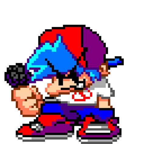 I Made My Own Pixel Bf Sprites Because Why Not Rfridaynightfunkin