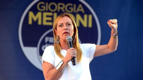 Giorgia Meloni este noul premier al Italiei Liderul partidului Fraţii