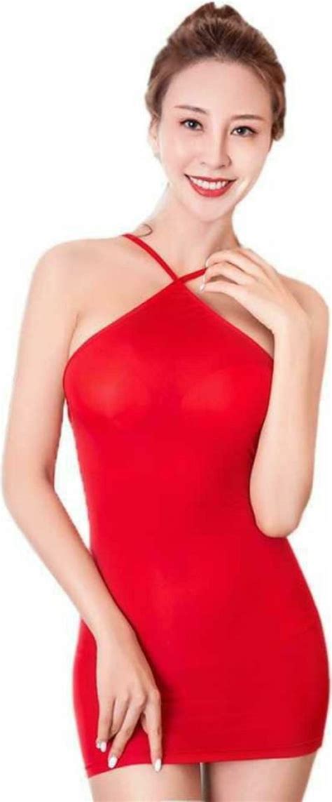 Buy SSoShHub Women Red Embellished Lycra Blend Baby Doll Lingerie Set