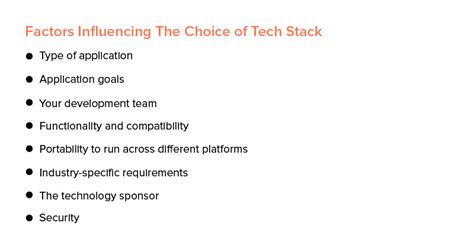 How To Choose The Right Technology Stack For Mobile Apps