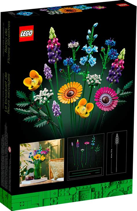 Lego Icons Wildflower Bouquet 10313 6426496 Best Buy