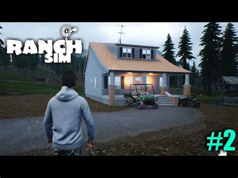 I BUILD NEW HOUSE IN MY GRANDPA S OLD RANCH RANCH SIMULATOR GAMEPLAY