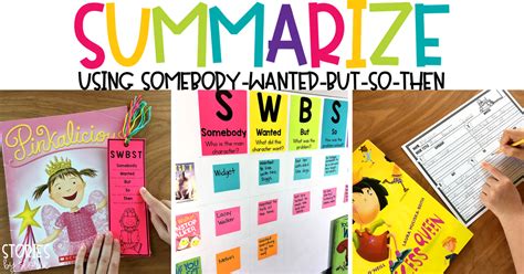 Summarizing Using The Somebody Wanted But So Then Strategy