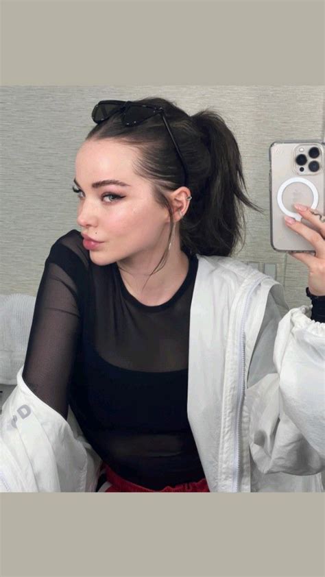 Dove Cameron Brunette Selfies 1