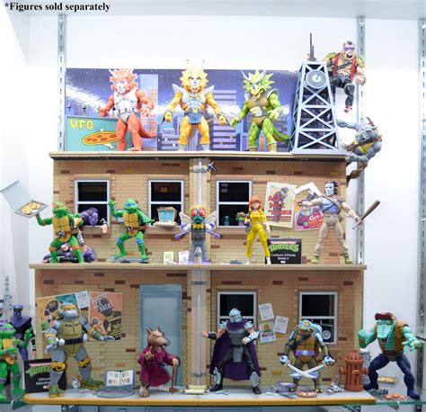 Teenage Mutant Ninja Turtle Street Diorama from NECA Dropping Today