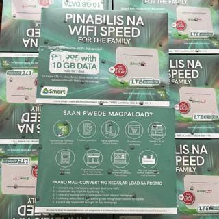 Smart R291 Home WiFi Prepaid PLDT D2K FT50 CAT 6 LTE Advanced With Unli