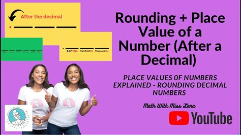 ROUNDING PLACE VALUE OF A NUMBER AFTER A DECIMAL YouTube