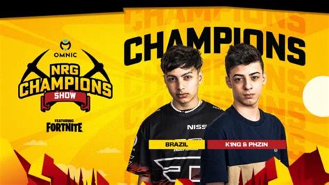 Fortnite: Team Brazil Wins NRG Champions Show Over Clix & Deyy