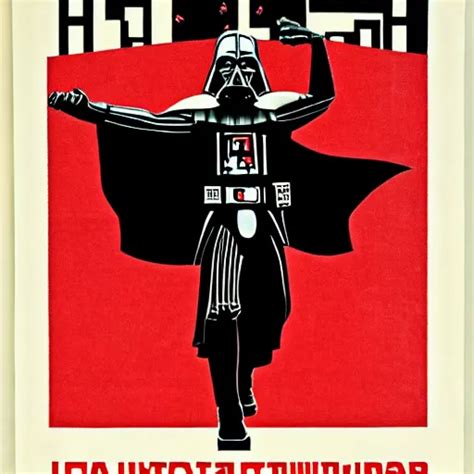 Darth Vader Soviet Propaganda Poster Stable Diffusion Openart