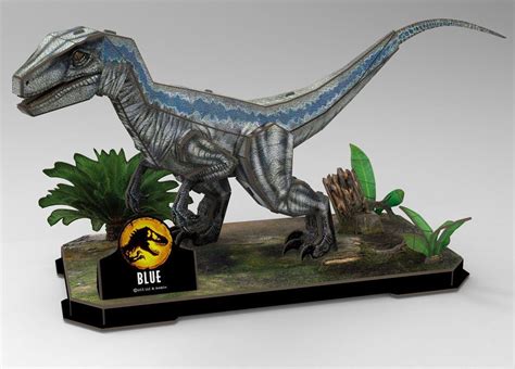 Jurassic World Dominion Collectible Blue 3d Model Kit 365 Games