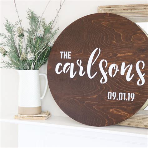 Custom Stencils For Wood Signs Craftcuts