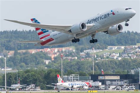 American Airlines Boeing Dreamliner N Bf Zrh Flickr