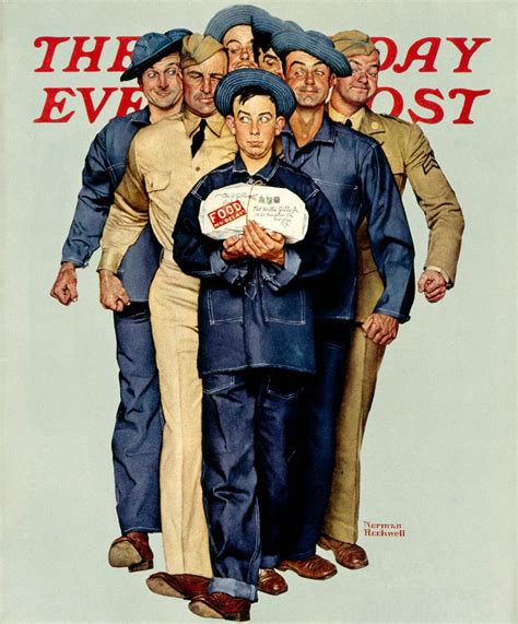 Willie Gillis Package From Home 1941 By Norman Rockwell Paper Print