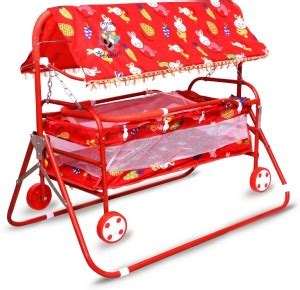 Avani MetroBuzz Foldable Cradle Bed With Swing Palna Jhula For New Born