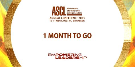 Ascl On Twitter Just Month To Go Until Ascl If You Re Joining