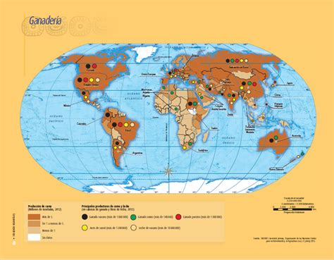 Conformación de espacios agrícolas y ganaderos en los continentes