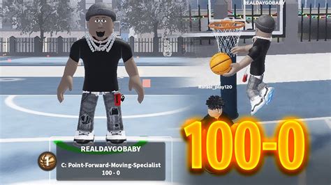 I Went 100 0 On HOOP CENTRAL 6 This Roblox Basketball Game Is TOO EASY