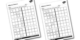 Drawing Translated 2D Shapes Differentiated Worksheet Activity