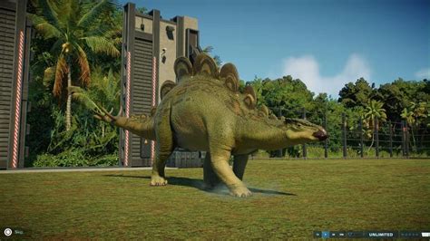 Jurassic World Evolution Early Cretaceous Pack Wuerhosaurus Youtube