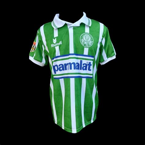 Camisa Retr Palmeiras Parmalat Listrada Fut Retro