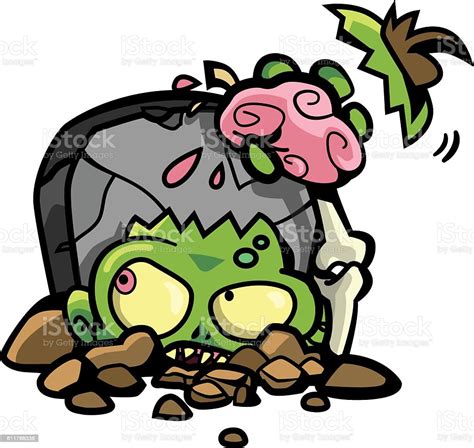 Zombie Brain Stock Illustration Download Image Now Animal Cartoon