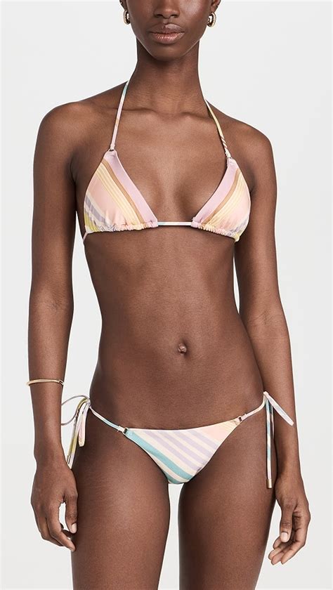 Zimmermann Halliday Mini Triangle Bikini Set Shopbop