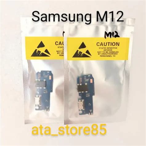 Papan Charger Samsung M12 M 12 Pcb Uimic Connector Charger Board