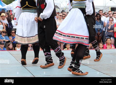 Serbian Folk Dance Ensemble Stock Photo - Alamy